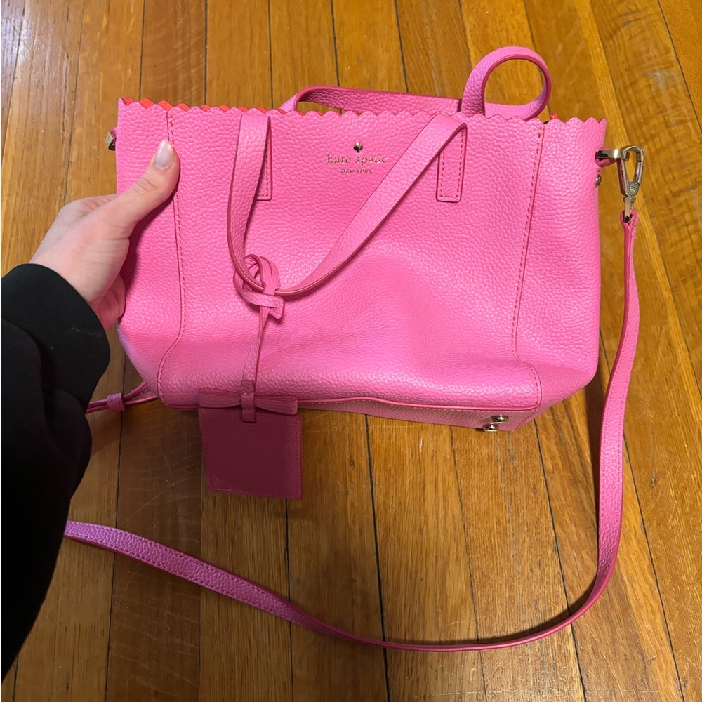 Kate Spade pink leather bag